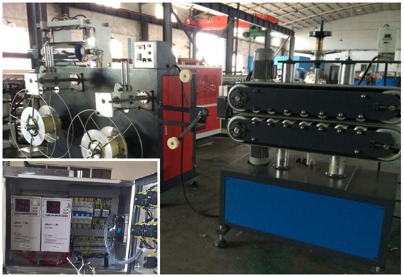 “熱烈歡迎某品牌造粒、擠出、發(fā)泡機(jī)設(shè)備制造廠成功應(yīng)用三科變頻器”